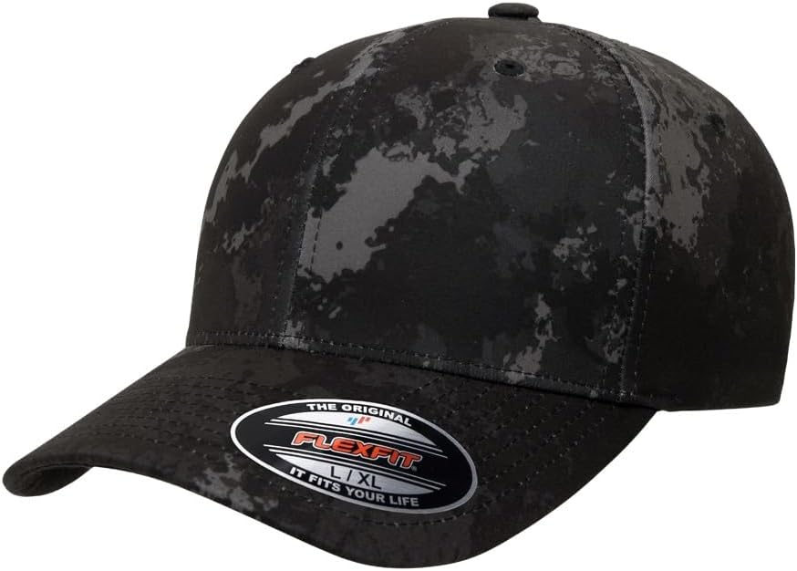 Men's Fully Closed Combed Twill Baseball Cap with a Wool-like Feel