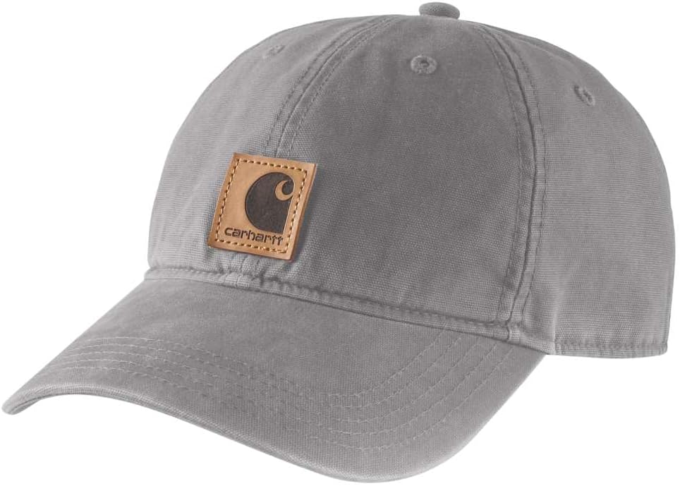 Men's Canvas Cap. Black. One Size at Amazon Men's Clothing store