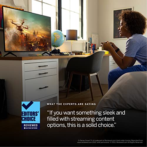 VIZIO 40-inch D-Series Full HD 1080p Smart TV with AMD FreeSync. Apple AirPlay