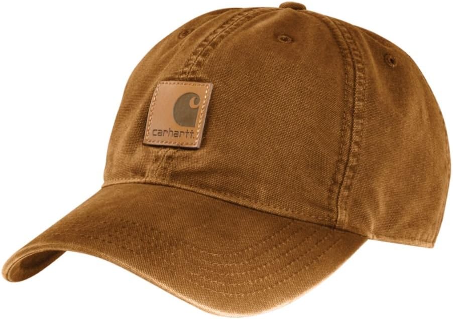 Men's Canvas Cap. Black. One Size at Amazon Men's Clothing store