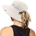 Women's Foldable UV-Protection Sun Hat for Outdoor Use