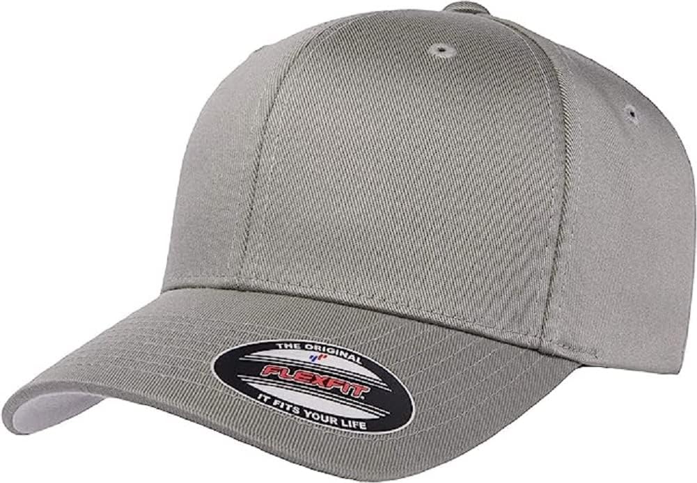 Men's Fully Closed Combed Twill Baseball Cap with a Wool-like Feel