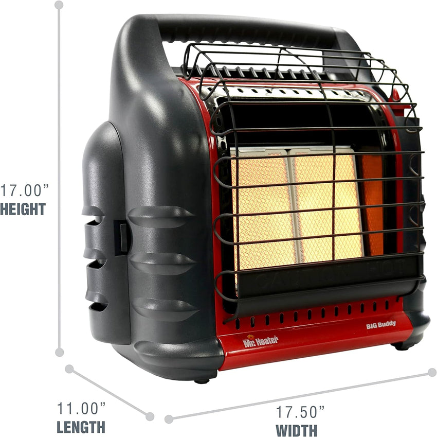 18.000 BTU Big Buddy Portable Propane Heater