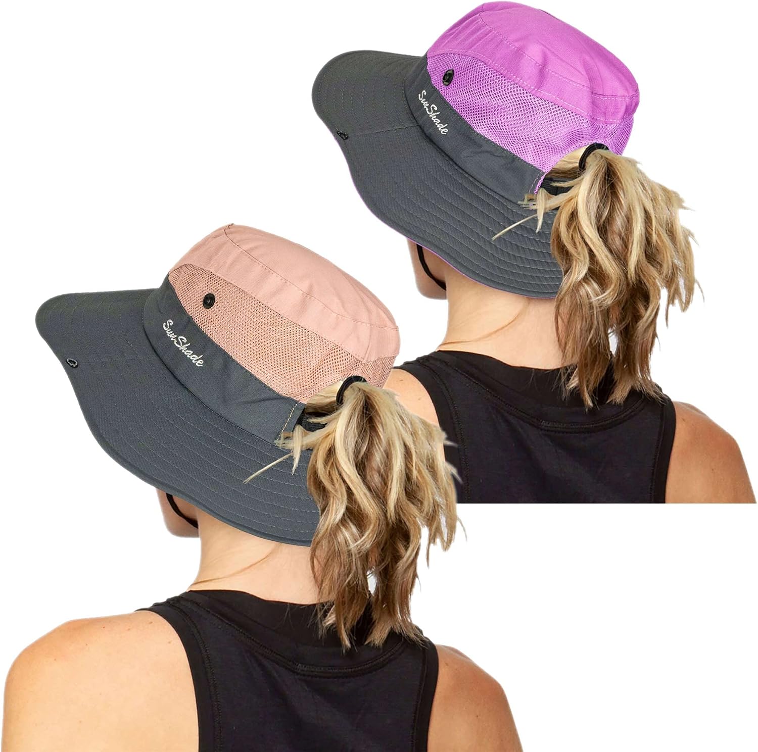 Women's Foldable UV-Protection Sun Hat for Outdoor Use