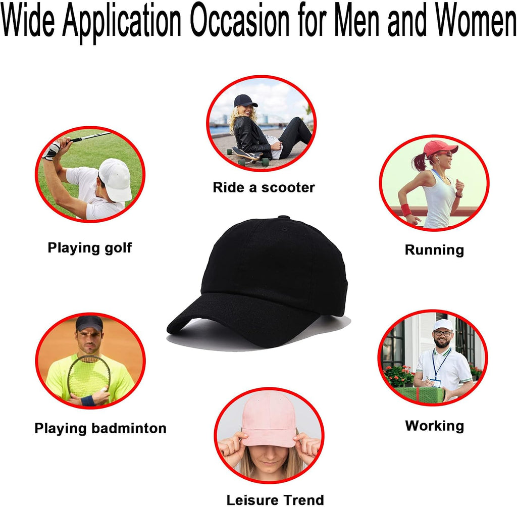 Classic Original Low-Profile Baseball Cap (Golf/Casual Style)