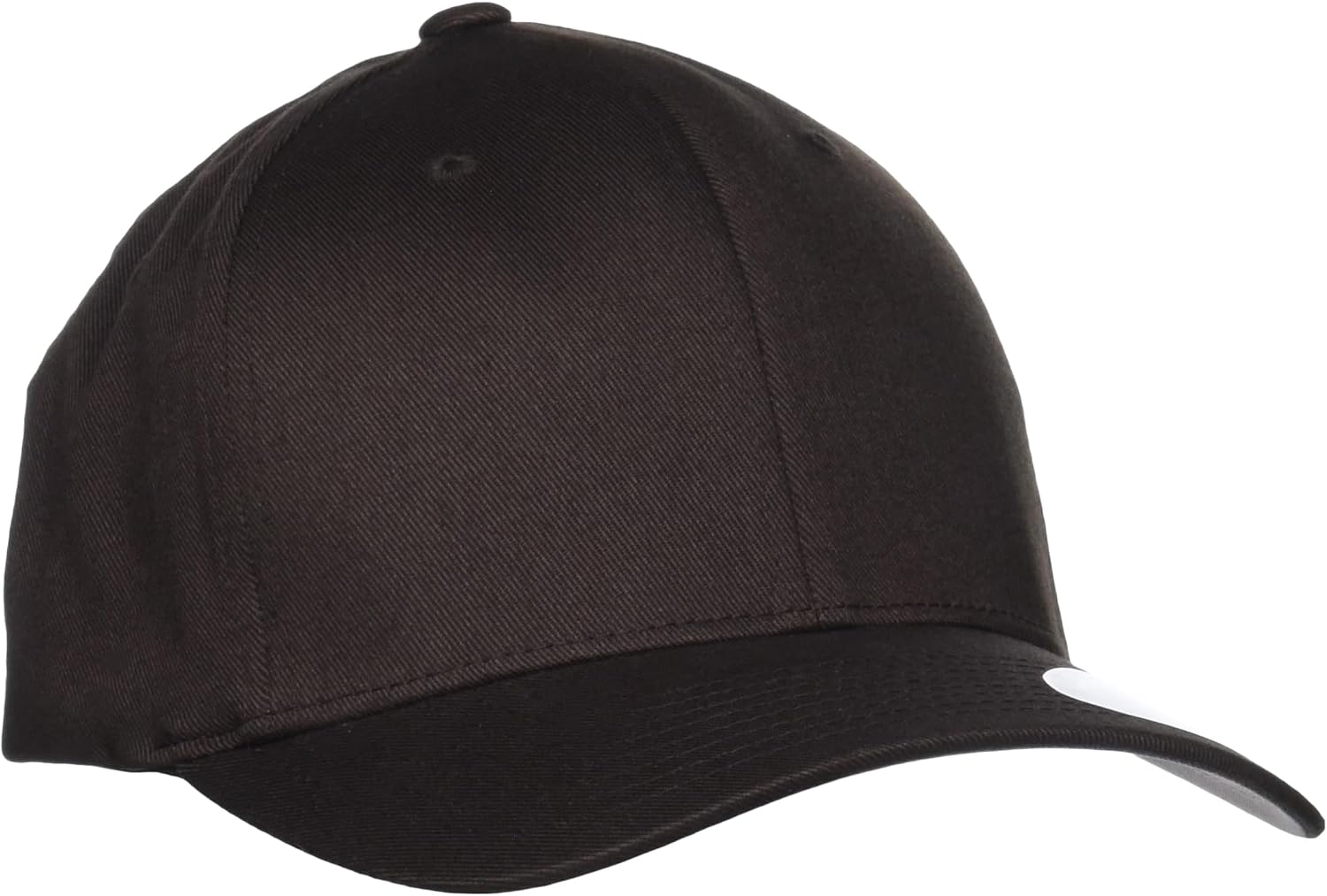 Men's Fully Closed Combed Twill Baseball Cap with a Wool-like Feel