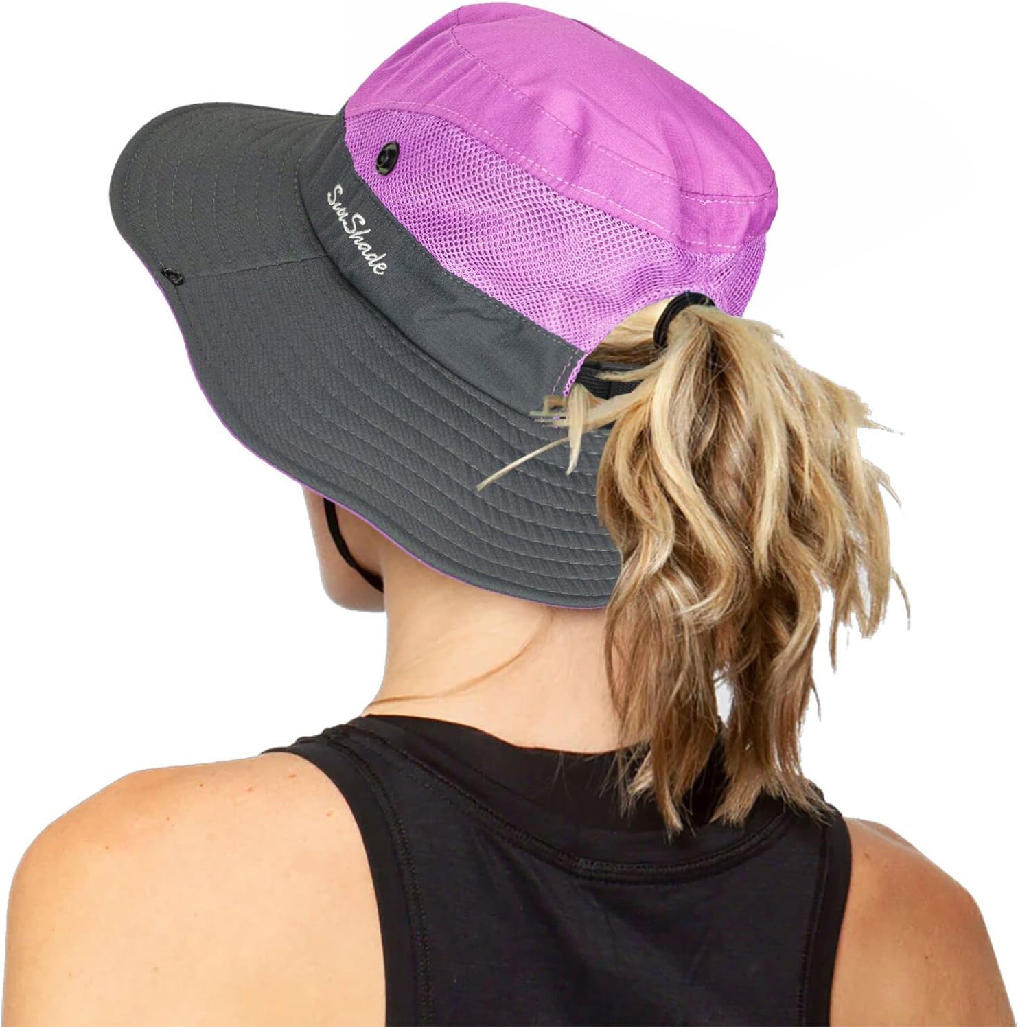 Women's Foldable UV-Protection Sun Hat for Outdoor Use