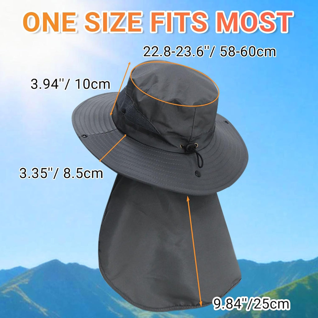 Unisex Sun Hat (with Neck Flap)
