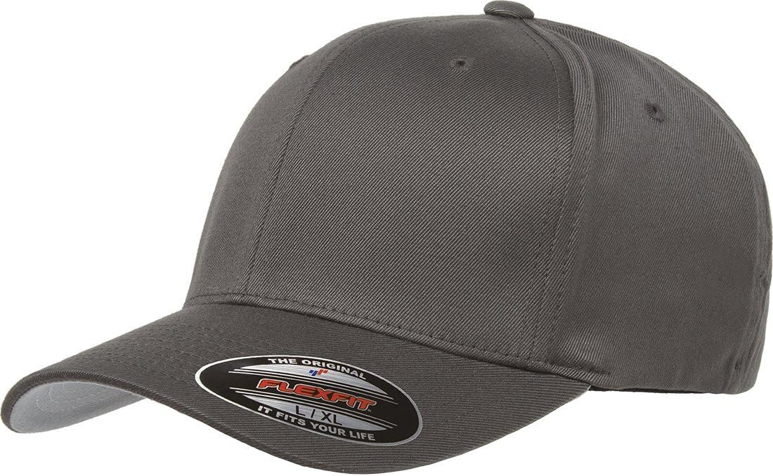 Men's Fully Closed Combed Twill Baseball Cap with a Wool-like Feel