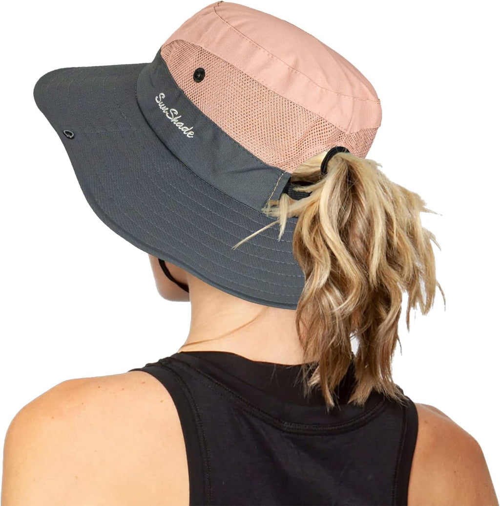 Women's Foldable UV-Protection Sun Hat for Outdoor Use