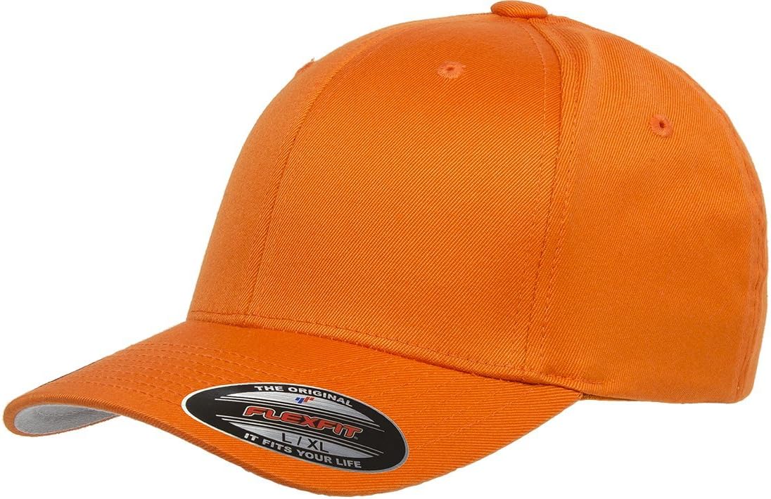Men's Fully Closed Combed Twill Baseball Cap with a Wool-like Feel