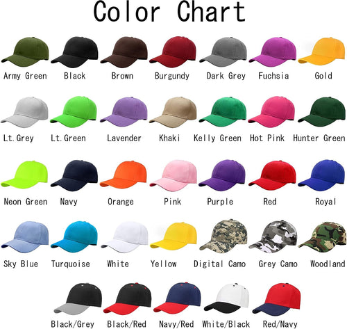 Baseball cap—suitable for running, working out, and outdoor activities.