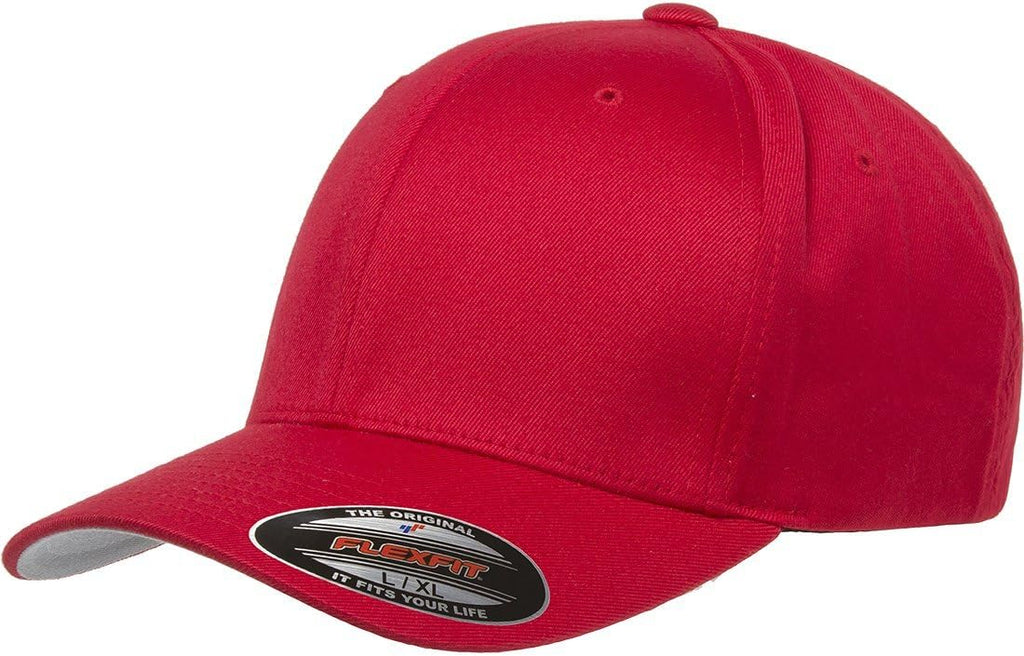 Men's Fully Closed Combed Twill Baseball Cap with a Wool-like Feel