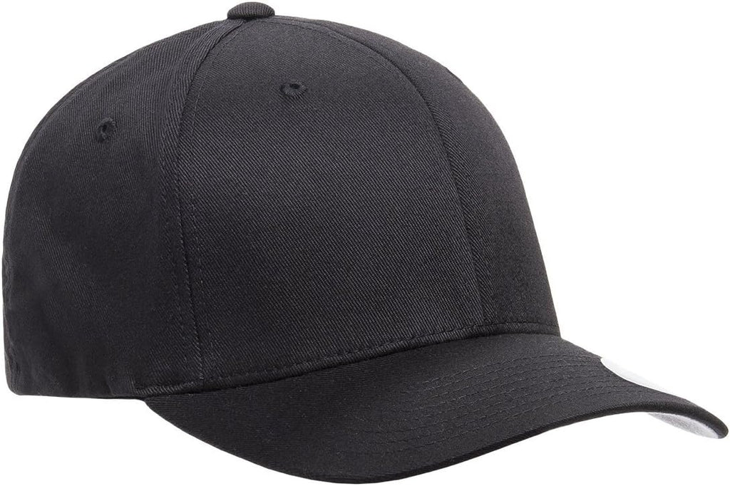 Men's Fully Closed Combed Twill Baseball Cap with a Wool-like Feel