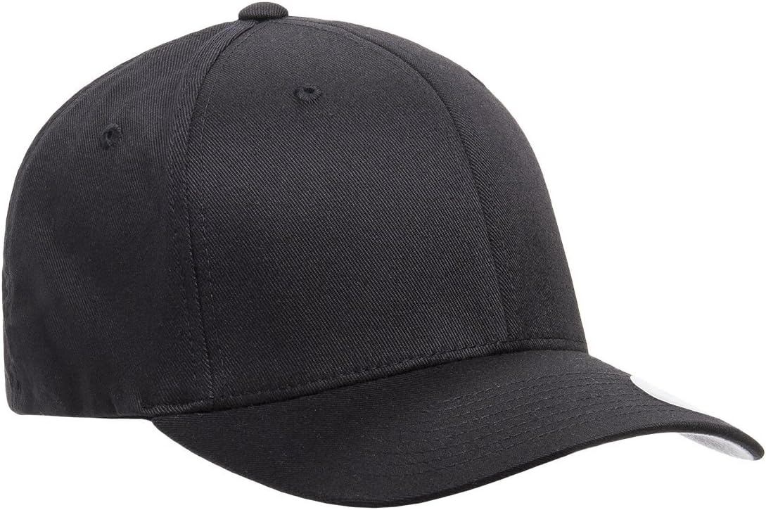 Men's Fully Closed Combed Twill Baseball Cap with a Wool-like Feel