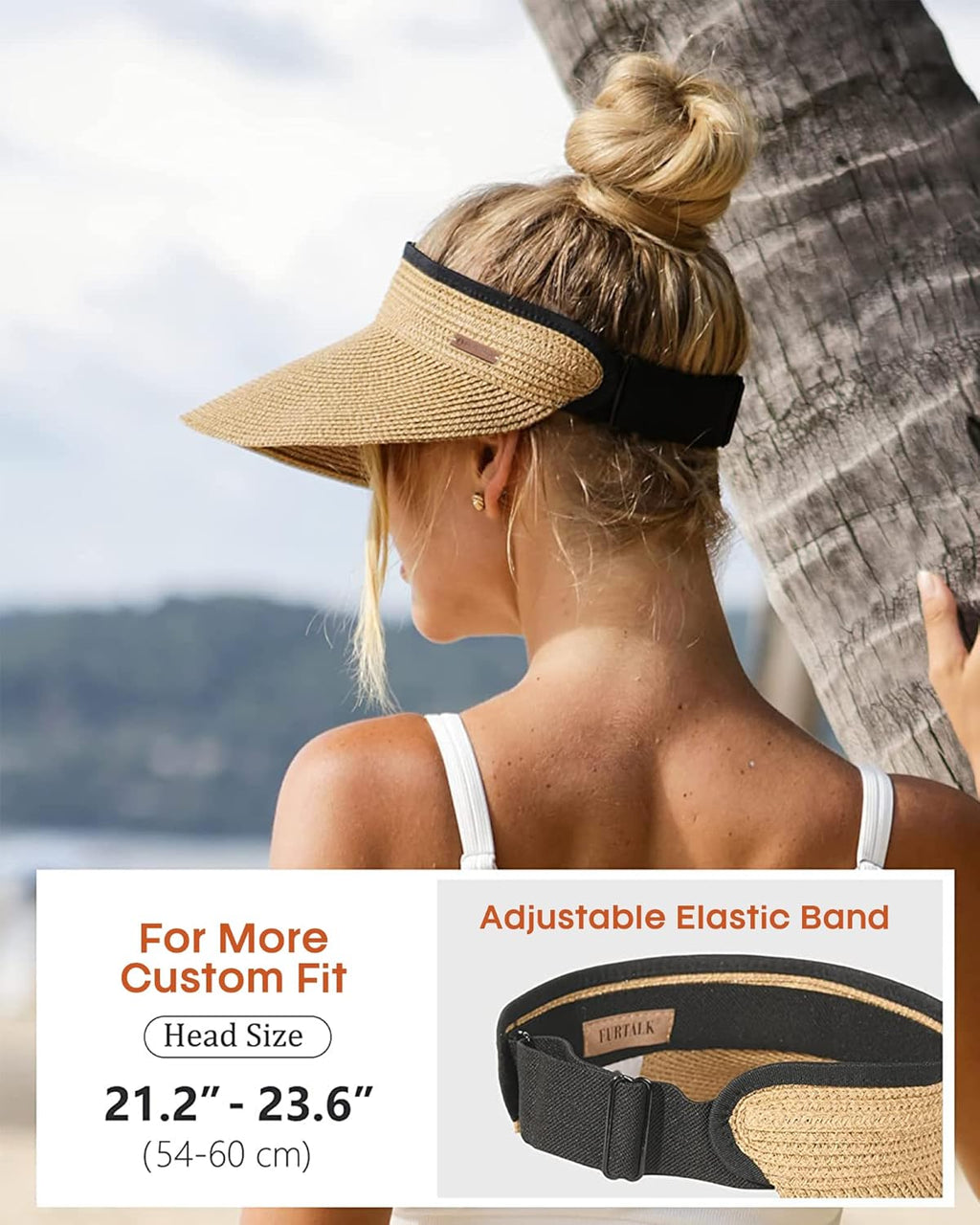 Women's sun hat (straw)