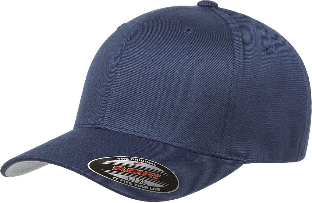 Men's Fully Closed Combed Twill Baseball Cap with a Wool-like Feel