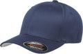Men's Fully Closed Combed Twill Baseball Cap with a Wool-like Feel