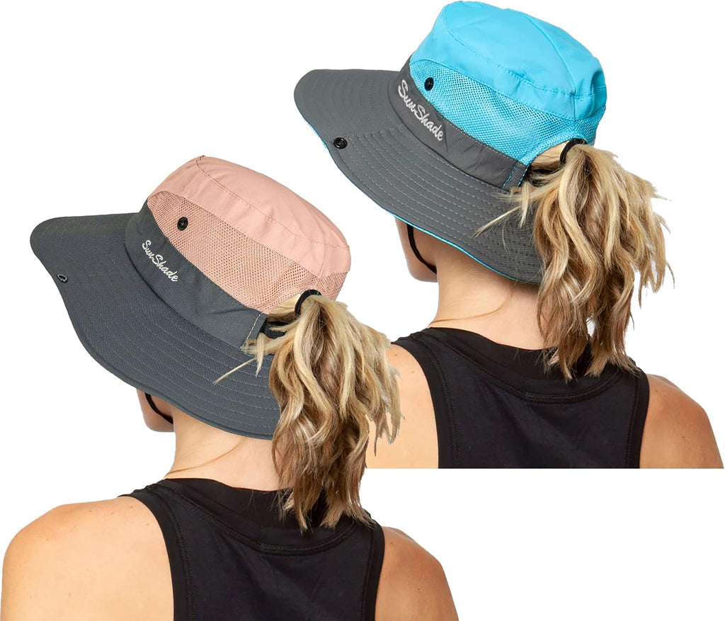 Women's Foldable UV-Protection Sun Hat for Outdoor Use
