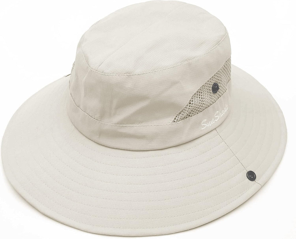Women's Foldable UV-Protection Sun Hat for Outdoor Use