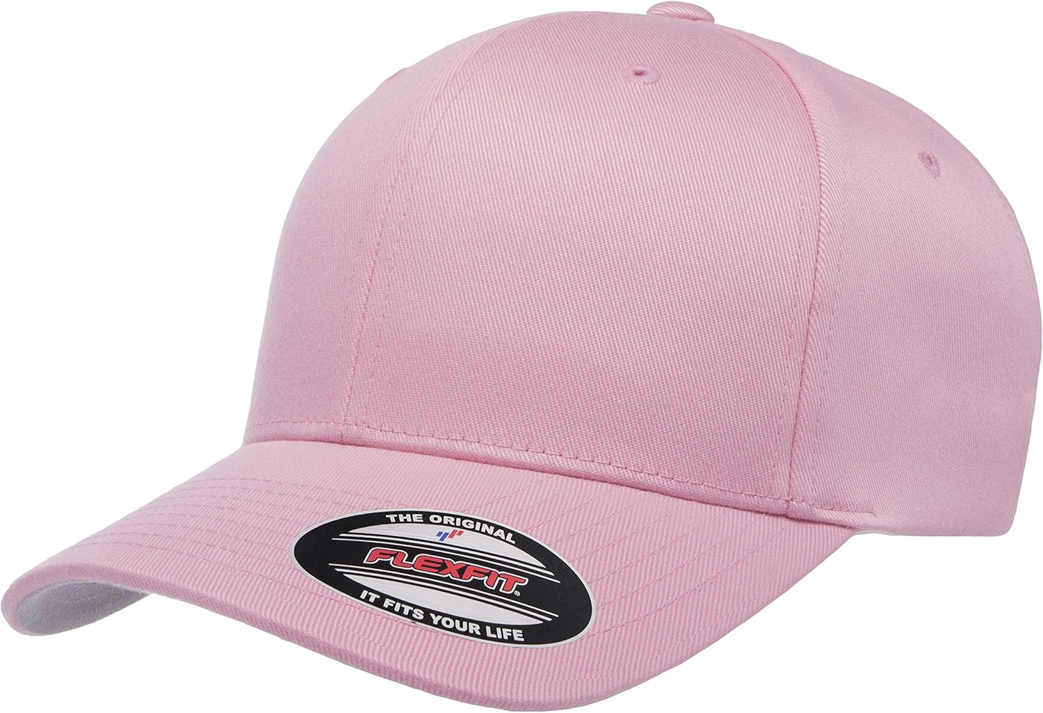 Men's Fully Closed Combed Twill Baseball Cap with a Wool-like Feel