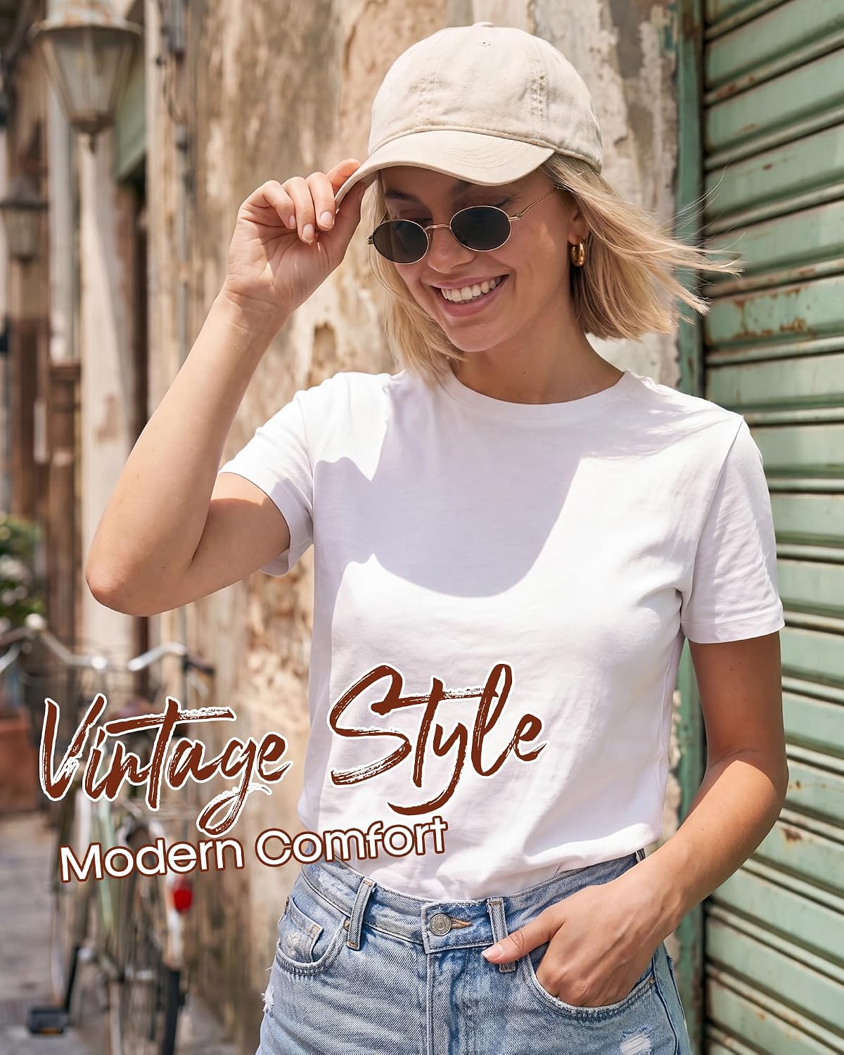 Unisex Vintage Washed Soft-Top Baseball Cap