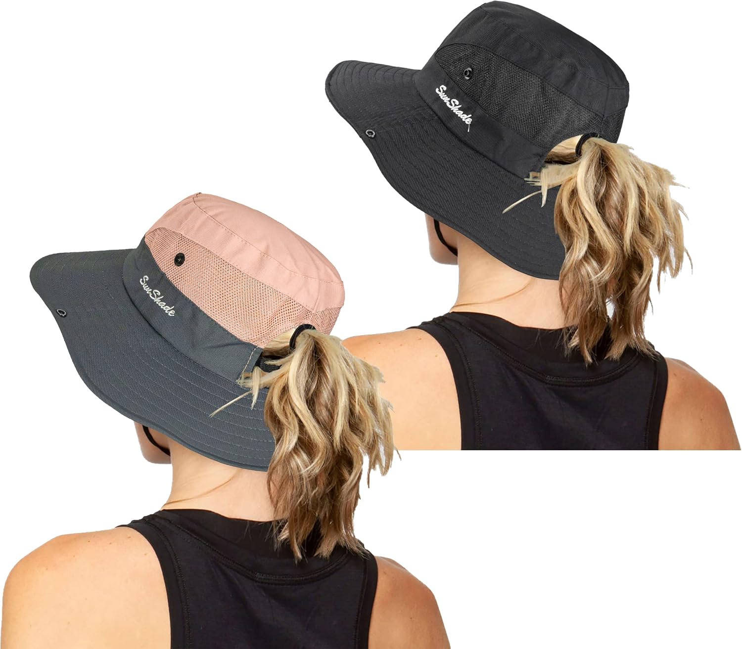 Women's Foldable UV-Protection Sun Hat for Outdoor Use