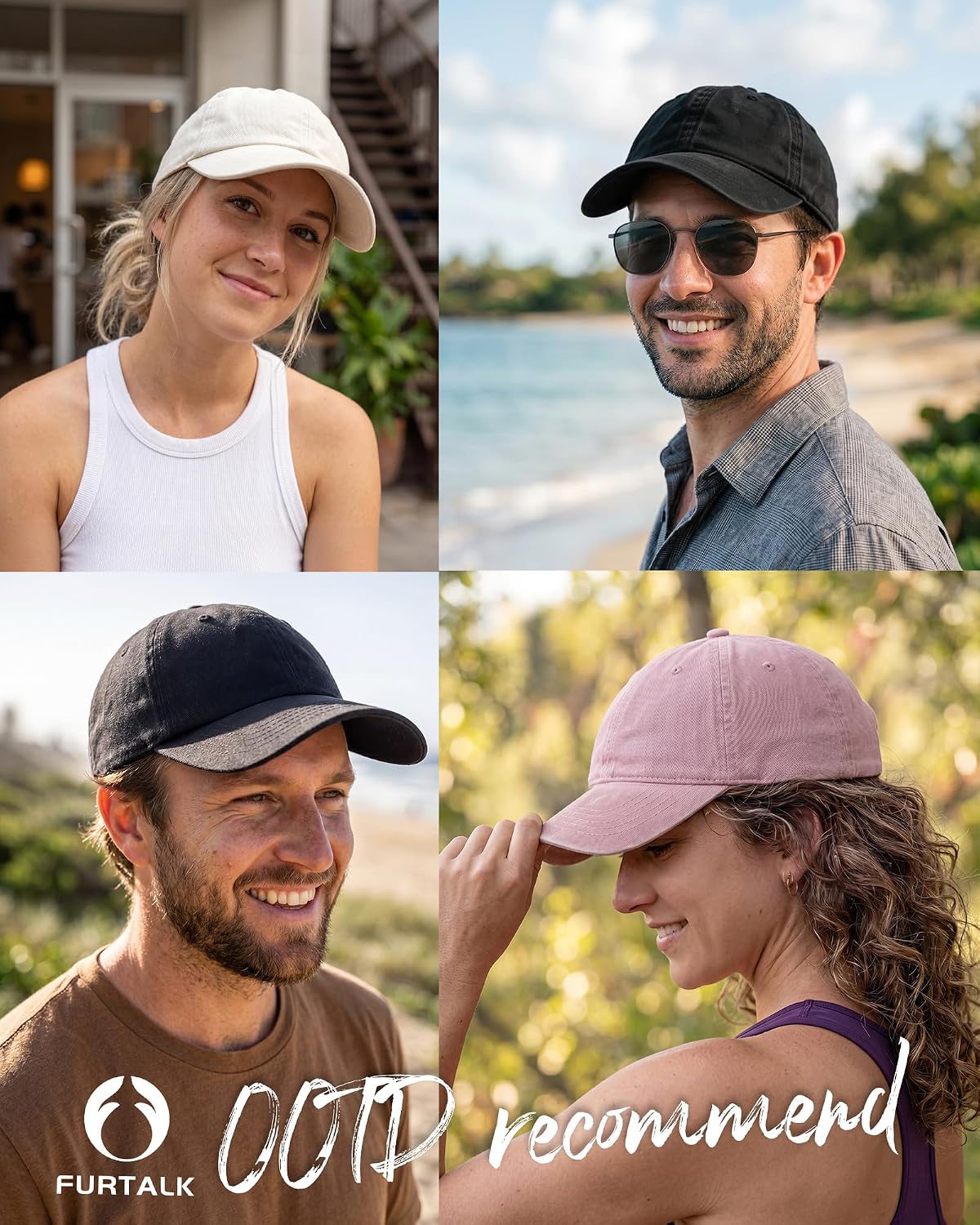 Unisex Vintage Washed Soft-Top Baseball Cap