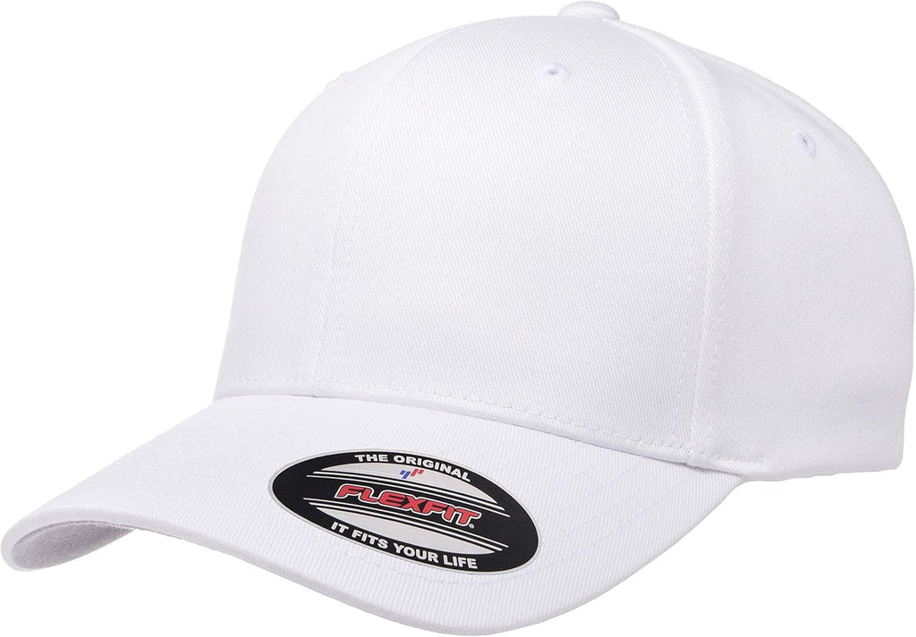 Men's Fully Closed Combed Twill Baseball Cap with a Wool-like Feel