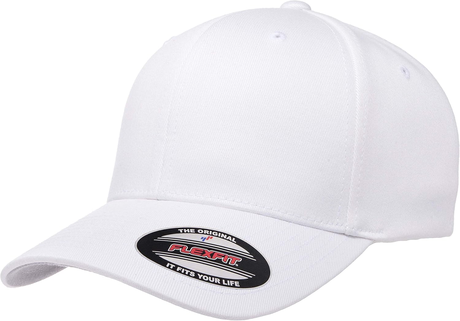 Men's Fully Closed Combed Twill Baseball Cap with a Wool-like Feel
