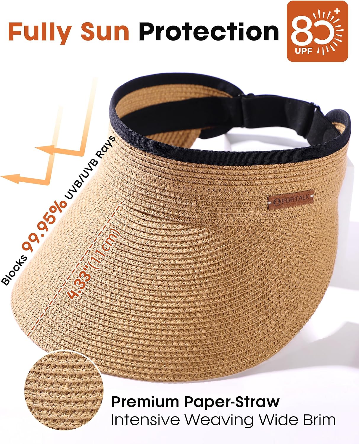 Women's sun hat (straw)