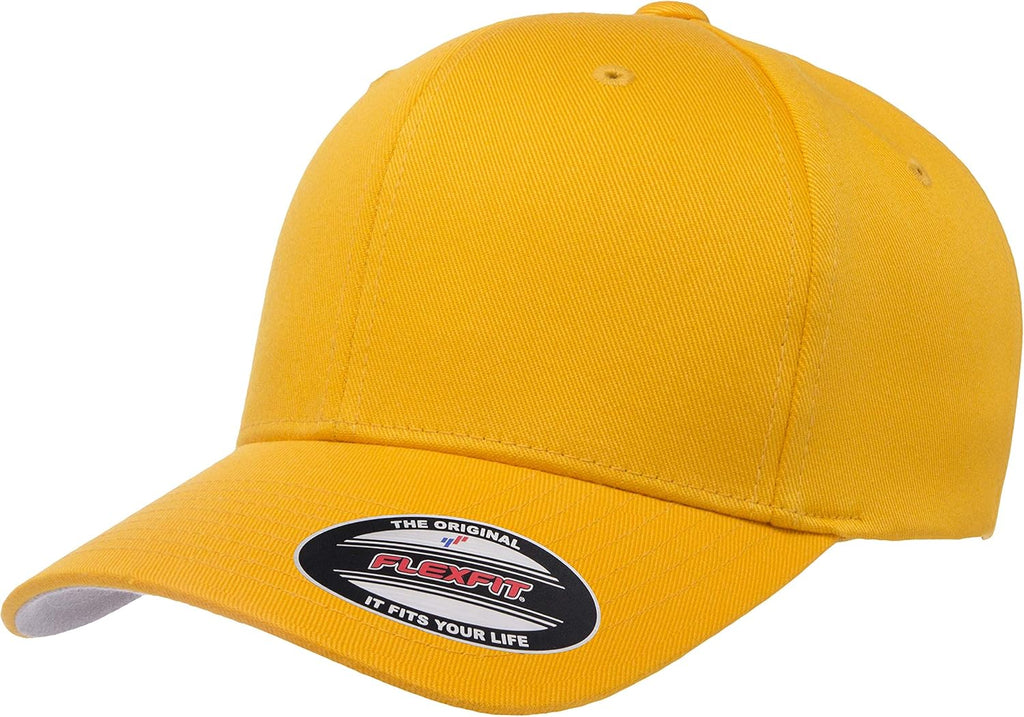 Men's Fully Closed Combed Twill Baseball Cap with a Wool-like Feel