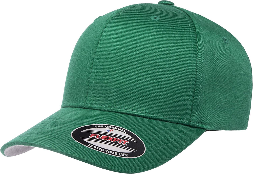Men's Fully Closed Combed Twill Baseball Cap with a Wool-like Feel