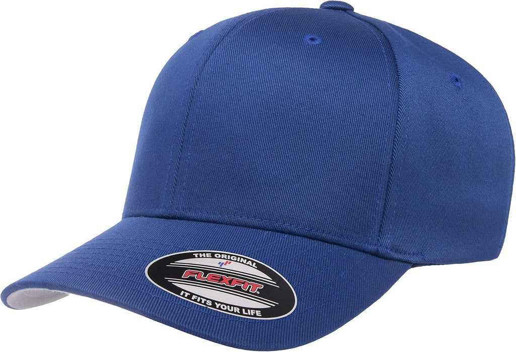 Men's Fully Closed Combed Twill Baseball Cap with a Wool-like Feel