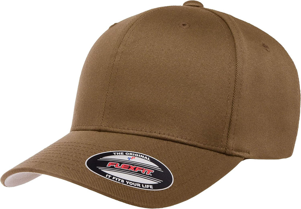 Men's Fully Closed Combed Twill Baseball Cap with a Wool-like Feel