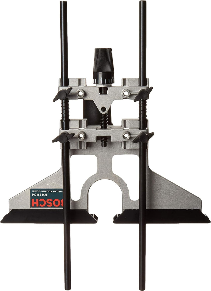 BOSCH 1617EVSPK Wood 12 Amp Router Tool Combo Kit - 2.25 Horsepower Plunge Router & Fixed Base with a Variable Speed