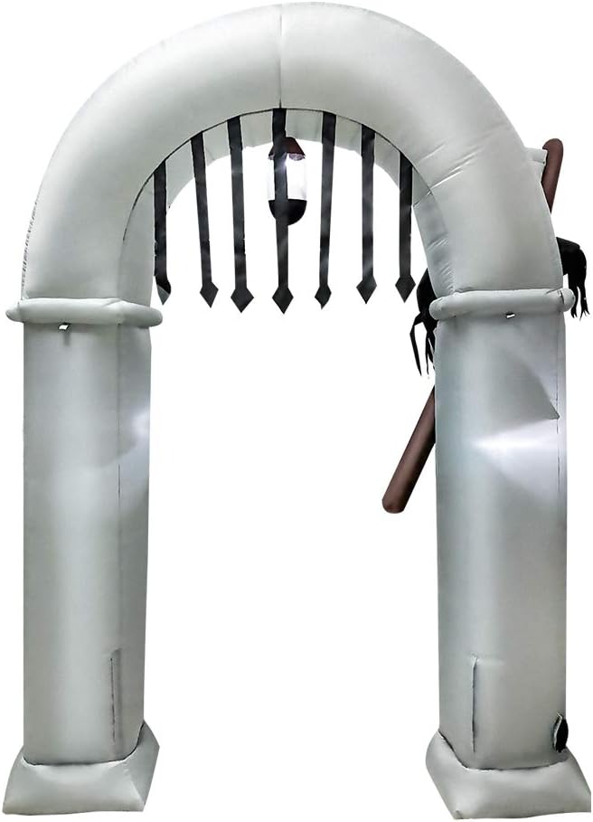 Halloween Inflatable Grim Reaper's Arch. 7.8 ft.