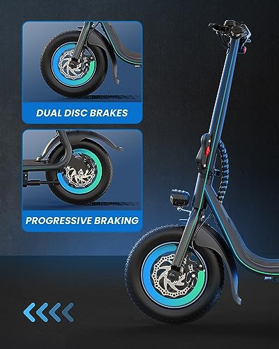 URBANMAX C1 Electric Scooter with Seat. 450W Powerful Motor up to 22 Miles Range